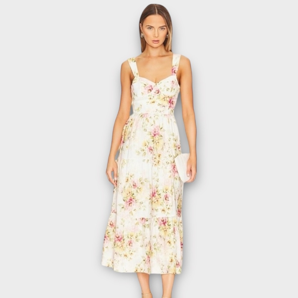 Floral YUMI KIM Monique Midi Dress L